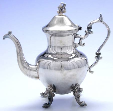 BIM1 (Silverplate, Hollowware) Silverplate Coffee Pot