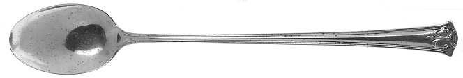 BMS29 (STERLING) Iced Tea Spoon