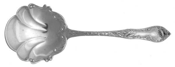 Lotus (Sterling) Solid Waffle Server