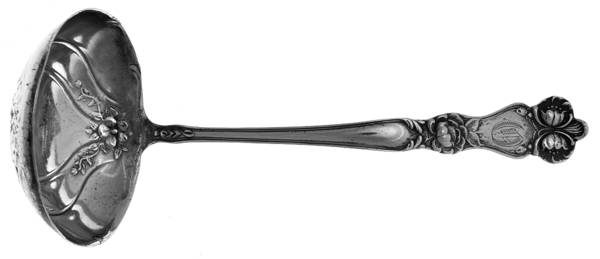 BMS30 (STERLING) Small Gravy Ladle, Solid Piece