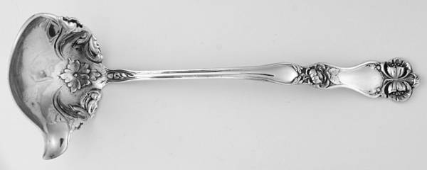 BMS30 (STERLING) Solid Piece Cream Ladle