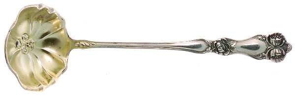 BMS30 (STERLING) Solid Piece Cream Ladle