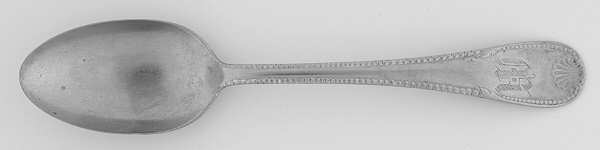 BZS2 (SILVERPLATE) Monogram Teaspoon