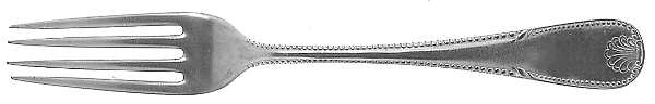 BZS2 (SILVERPLATE) Individual Salad Fork