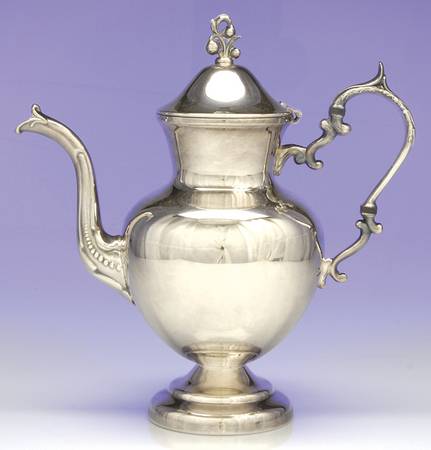 BIM2 (Silverplate, Hollowware) Silverplate Coffee Pot