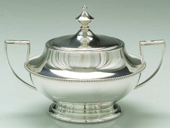 4005 (Silverplate, Hollowware) Sugar Bowl & Lid
