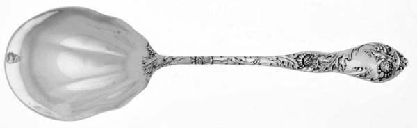 Thistle (Sterling) Small Solid Berry/Casserole Spoon