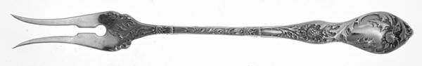 Thistle (Sterling) Short Handle Pickle/Olive Fork