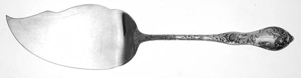 Thistle (Sterling) Small Solid Fish Serving Knife