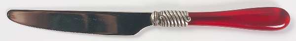 Crystal-Red (Stainless, Acrylic) New French Hollow Knife