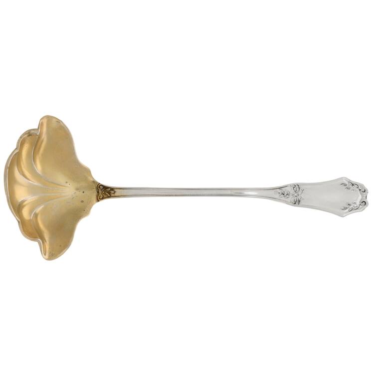 BMS34 (Sterling) Solid Piece Cream Ladle by Baker Manchester