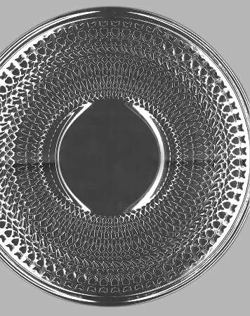670 (Silverplate, Hollowware) 10" Sandwich Plate