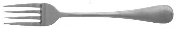 BNR1(Silverplate) Individual Salad Fork