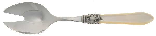 Oxford-Ivory (Stainless, Acrylic) Solid Salad Serving Fork