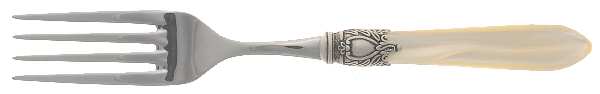 Oxford-Ivory (Stainless, Acrylic) Solid Serving Fork