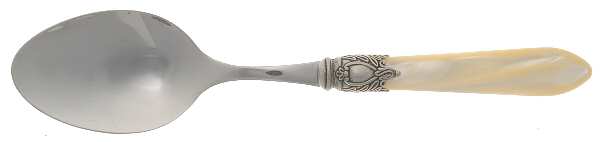 Oxford-Ivory (Stainless, Acrylic) Solid Salad Serving Spoon