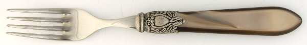Oxford-Taupe (Stainless, Acrylic) Individual Salad Fork