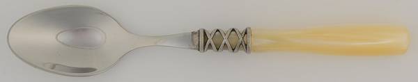 Arianna-Ivory (Stainless, Acrylic) Teaspoon