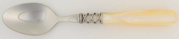 Arianna-Ivory (Stainless, Acrylic) Place/Oval Soup Spoon
