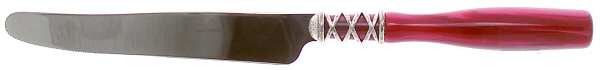 Arianna-Red (Stainless, Acrylic) New French Hollow Knife
