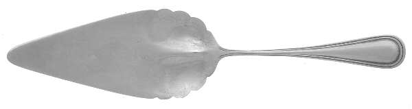 BIR17 (Sterling) Solid Pastry Server