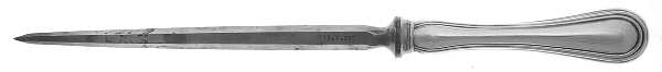 BIR17 (Sterling) Small Steel Rod Sharpener Knife
