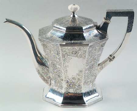 1285 (Sterling, Hollowware) Teapot
