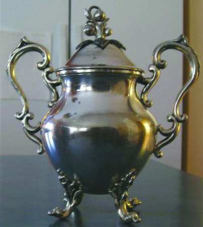 BIM11 (Silverplate, Hollowware) Sugar Bowl & Lid