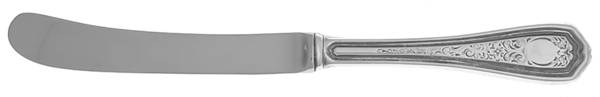 Marlborough (Silverplate) Butter Spreader Hollow Hdl-Paddle/Stainless Blade