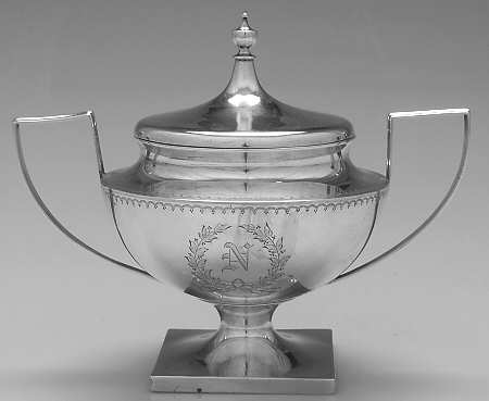 BYW1 (Sterling, Hollowware) Sugar Bowl No Lid