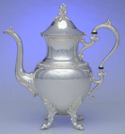 BIM13 (Silverplate, Hollowware) Silverplate Coffee Pot