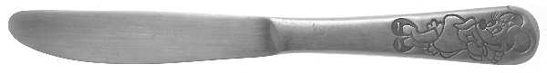 Walt Disney (Stainless) Youth Knife, Solid Piece
