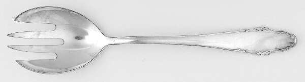 BMF6 (Silverplate) Solid Salad Serving Fork