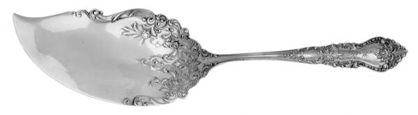 BLS17 (Sterling) Small Solid Fish Serving Knife by R. Blackinton & Co