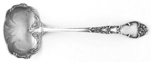 Azalia (Sterling) Solid Gravy Ladle