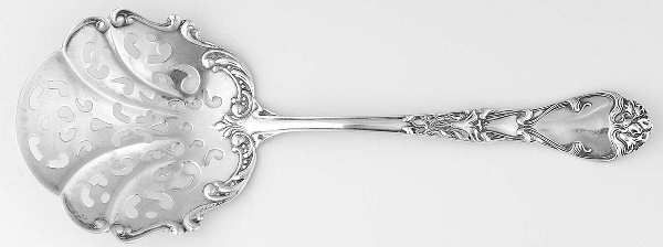 Azalia (Sterling) Tomato Server, Solid Piece