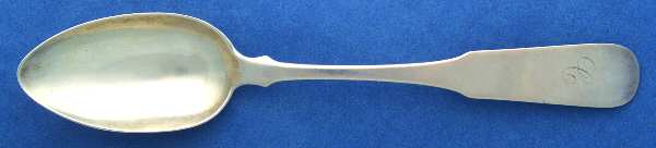 Coin Silver Flatware Tablespoon (Serving Spoon)