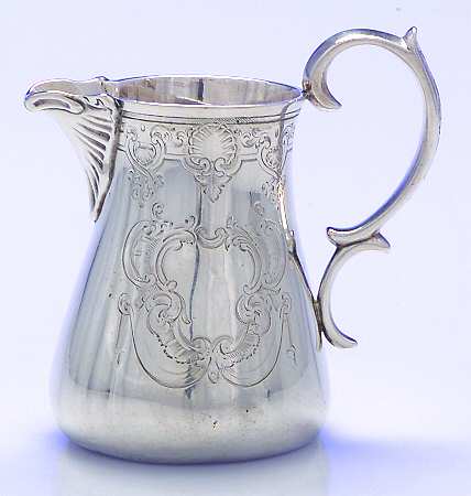 703 (Sterling, 1852, Hollowware) Hot Milk Pitcher