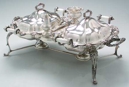Silverplate Hollowware 11 Pc Buffet Server