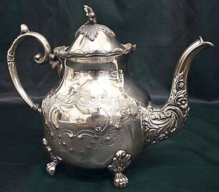 BIM15 (Silverplate, Hollowware) Teapot