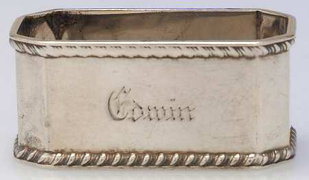 Sterling Hollowware Napkin Ring