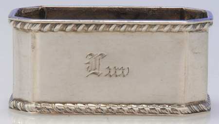 Sterling Hollowware Napkin Ring