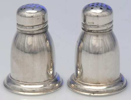 Sterling Hollowware Individual Salt and Pepper Set
