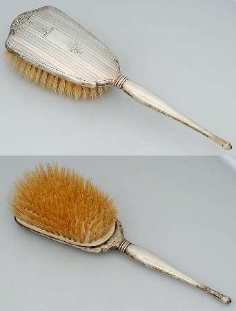 Sterling Hollowware Hair Brush