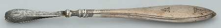 Sterling Hollowware Hollow Handle Tweezers-Silverplate Tongs