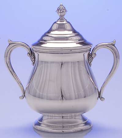 2350 (Silverplate, Hollowware) Sugar Bowl & Lid