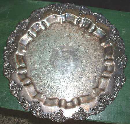 5610 (Silverplate, Hollowware) 11" Round Tray