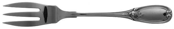 Saya (Sterling) Large Individual Solid Fish/Salad Fork