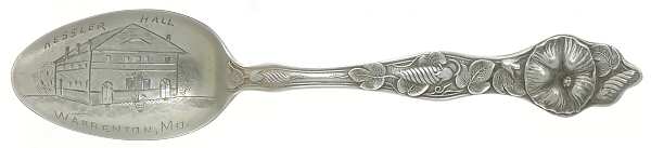 BMS41 (Sterling) Souvenir Spoon (Five O'Clock)