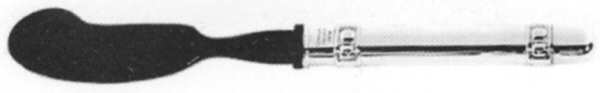 Palazzo Strozzi (Sterling) Caviar Spoon with Sterling Handle and Horn Blade